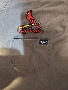 St.Louis Cardinals 2XL grau Peeling kaum getragen  - Bild 1 von 3