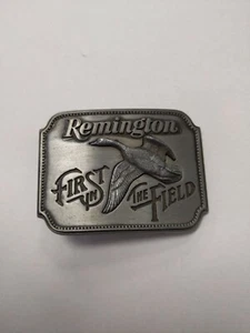 Hebilla de cinturón de colección REMINGTON regalo canadiense de caza de gansos aprox. 2,5 x 2 nuevo en (B) - Imagen 1 de 5