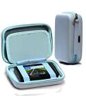 Navitech Turquoise Hard GPS Carry Case For Qqmora 5 Inch GPS Sat Nav