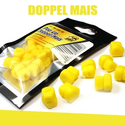 POP UP MAIS | künstlicher Mais zum Angeln | 20 Stück | Method Feeder Köder - Bild 1 von 3