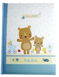 FAS Baby Boy Book - Baby Days - baby planner and record keep sake - Picture 1 of 2