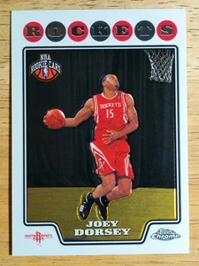Topps 2008-09 cromo #207 Joey Dorsey radiocontrol - Imagen 1 de 2