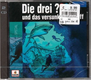 2 CD Hörspiel Die Drei ??? und das versunkene Schiff   NEU & OVP - Bild 1 von 2