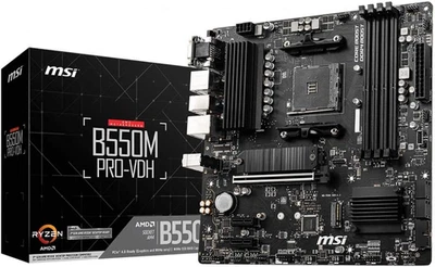 B550M PRO-VDH MATX - Socket AM4 - AMD B550-4 X DDR4-1 X PCI Express 3.0 16X - Immagine 1 di 4