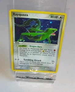 Rayquaza EX Deoxys 22/107 LP Holo Rare Pokemon TCG - Picture 1 of 6