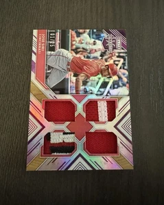 2018 Panini Elite Extra Edition Quad Materials Purple /25 #QM-JS JOSE SIRI 01/25 - Picture 1 of 4