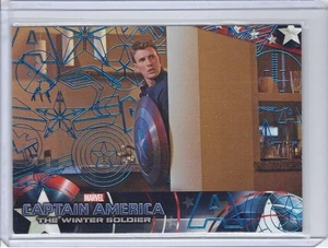 2014 Captain America: The Winter Soldier Patriotic Blue Foil Card #31 , 16 of 25 - Picture 1 of 2