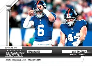 Graded Gem-Mt 10 CAM SKATTEBO & JAXSON DART 2025 PANINI ROOKIE CARD #139 - Bild 1 von 5