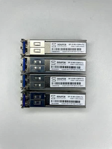 (Lot of 4) Source Photonics SP-12-IR1-CDFH-TJ1 Sfp transceiver - Picture 1 of 3