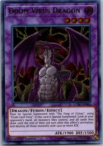 Doom Virus Dragon 1st Edition Legendary Collection Kaiba LCKC-EN064 NM - Picture 1 of 2