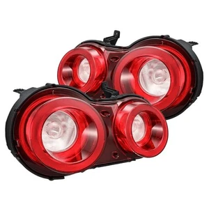 AlphaRex Red Clear NOVA Prismatic LED Tail Lights For 2009-2025 Nissan GTR GT-R - Picture 1 of 14