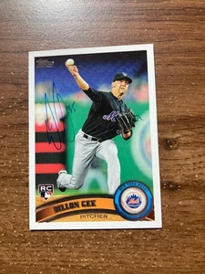 Autograph Signed Autographed Dillon Gee Mets - Picture 1 of 1