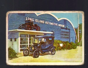 World on Wheels (1954) TOPPS - Card # 49 - Auto Museum - Picture 1 of 2