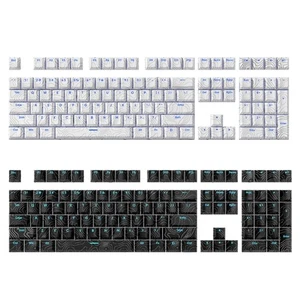 108Keys Original Height Keycaps Line PBT Front Print Backlits Keycap - Picture 1 of 10