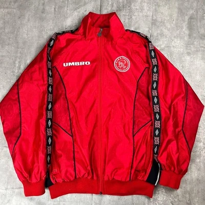 Rare Umbro Ajax nylon jacket USA old clothes 90s - Image 1 of 4