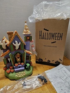VTG Avon Light-Up Halloween House Haunted Mansion Figurine NIB Tested & Working - Picture 1 of 23