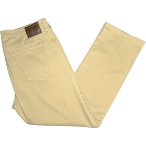 Adriano Goldschmied Pants Men's Brown Everett Slim Straight Chino Italy 40x32 - Bild 1 von 17