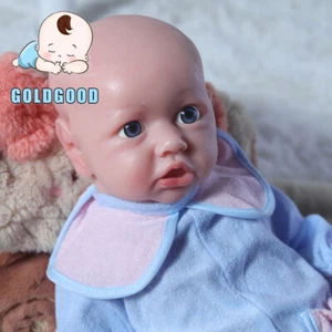 22in 4.7KG FULL BODY SILICONE REBORN BABY GIRL REALISTIC LIFELIKE BABY DOLLS USA - Picture 1 of 15