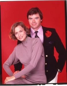 Scandal Sheet Lauren Hutton Robert Urich Photo Shoot Original Transparency Snipe - Picture 1 of 1