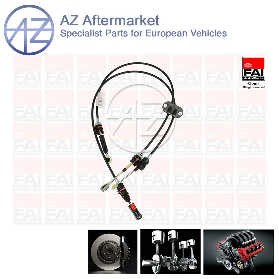 Fits Ford Fiesta 2001-2010 Fusion 2002-2012 AZ Gear Selector Cable - Image 1 of 2