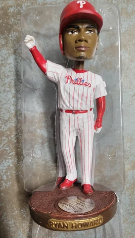 RYAN HOWARD PHILLIES SGA BOBBLEHEAD RETIREMENT GAME 58th Home Run NEW IN BOX Cover