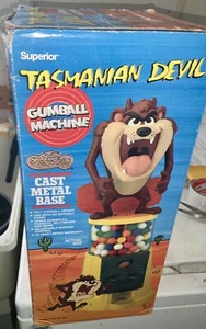 Vintage 1989 Tasmanian Devil 15" GumBall Maschine DueCast & Kunststoff Neu aus altem Lagerbestand - Bild 1 von 6