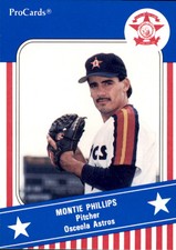 1991 Florida State League All-Stars ProCards #FSL26 Montie Phillips Lewiston ID