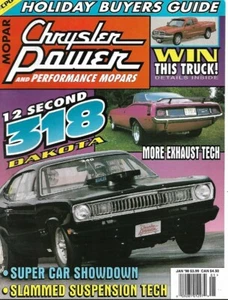 CHRYSLER POWER 1998 JAN - MORE EXHAUST TECH, 318 DAKOTA, HEARTATTACK, BRAKES - Imagen 1 de 1