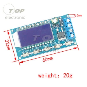 PP1/PP2 PWM pulse number frequency duty period adjustable generator module - Picture 1 of 9
