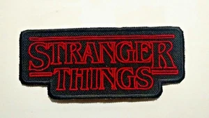 Stranger Things Patch Embroidered IRON or Sew on Fast Delivery SCI FI Gift - Picture 1 of 1