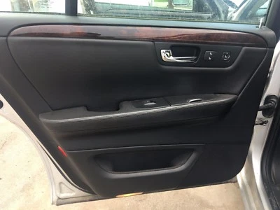 2006 2007 2008 2009 2010 2011 CADILLAC DTS REAR LEFT INTERIOR DOOR PANEL BLACK - Image 1 of 3