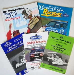 Programas de deportes de motor Donington Park 1977 a 2021 - F1, F5000, F3, F2, BTCC y GT - Imagen 1 de 210