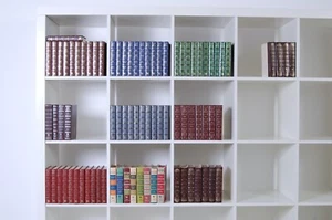 Selezione Reader’s lotto 82 volumi dorso di vari colori decorativi per librerie - Foto 1 di 3