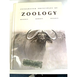 Integrated Principles Of Zoology By Hickman Roberts Hickman Hardcover - Picture 1 of 3