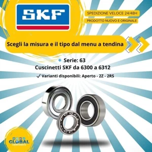 Cuscinetto SKF da 6300 a 6312 Schermatura 2Z- 2RS - Imagen 1 de 5