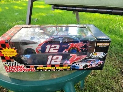 Jeremy Mayfield #12 Mobil 1 2000 Ford Taurus Racing Champions 1/24 diecast St402 Foto 1 de 4