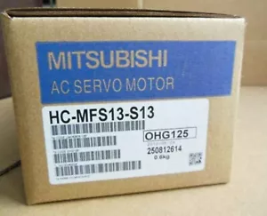 1PCS New In Box MITSUBISHI HC-MFS13-S13 AC Servo Motor - Picture 1 of 5