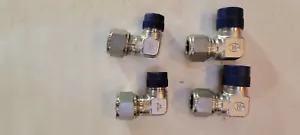HOKE GYROLOK 8LM8316 2ea &2ea 8LM6316 Male Elbows - Picture 1 of 2
