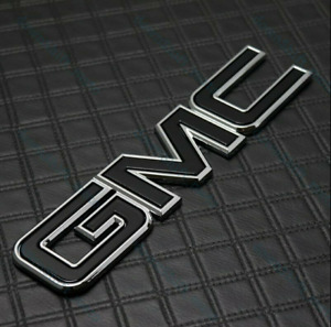 For GMC Rear Badge BLACK Emblem Liftgate 2007-2014 Yukon/Yukon XL1500 NEW!