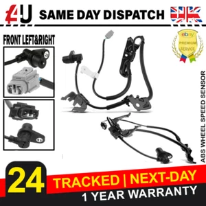 2X ABS SPEED SENSOR FOR LEXUS ES300 ES350 TOYOTA CAMRY SOLARA 2002-2012 FRONT - Picture 1 of 10