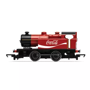 HORNBY COCA-COLA RIBBON 0-4-0T TANK STEAM TRAIN LOCOMOTIVE - Picture 1 of 1