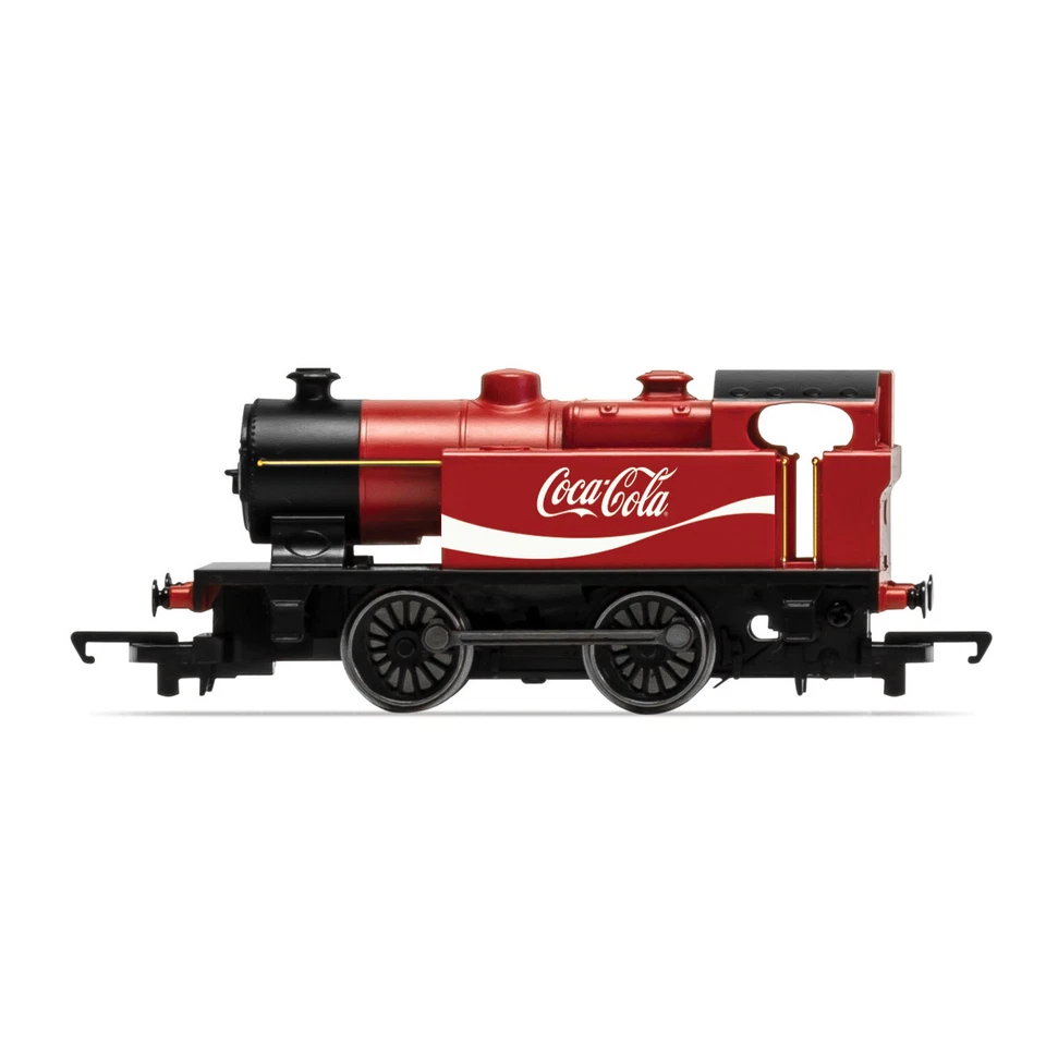 HORNBY COCA-COLA RIBBON 0-4-0T TANK STEAM TRAIN LOCOMOTIVE - Image 1 of 1