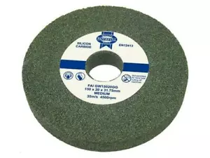 Faithfull General Purpose Grinding Wheel 150 X 16Mm Green Grit FAIGW15016GG - Picture 1 of 1