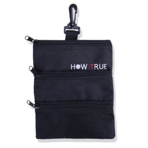 Portable Outdoor Sports Golf Balls Bag Nylon Bag Golf Tees Storage Bag Hang Bag - Picture 1 of 5