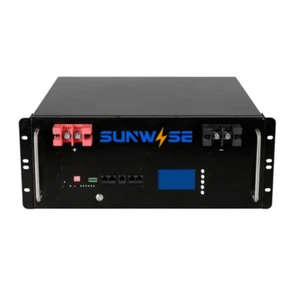 SUNWISE Lithium Battery LiFePO4 Server Rack 48V 51.2V 200AH 10KWH 300AH 15KWH Po - Picture 1 of 15