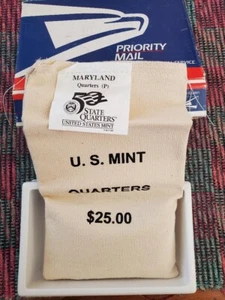 2000-P $25 MINT BAG QUARTERS MARYLAND - Picture 1 of 1