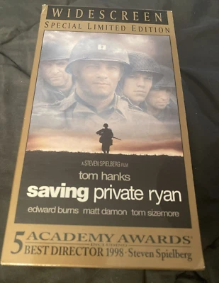 Saving Private Ryan (VHS, 2000, 2-Tape Set, Special Widescreen Limited Edition) - Image 1 of 4