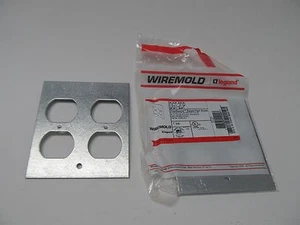 DGT-2DP Wiremold AF Series Double-Gang top Plate NEW Make an OFFER for mutliples - Picture 1 of 2
