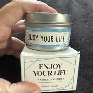 Enjoy Your Life Handmade Soy Wax Candle - Picture 1 of 3
