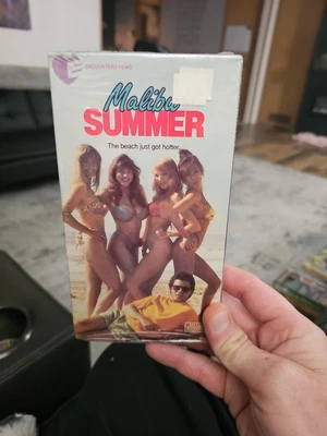   'Malibu Summer The beach just got Hotter'ORIGINAL VHS. 1991  Factory Sealed  - Image 1 of 4